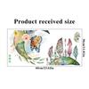Butterfly Dreamcatcher Wall Sticker with Multi Layer 3D Texture and Waterproof Construction Designed for Unique Wall Styling