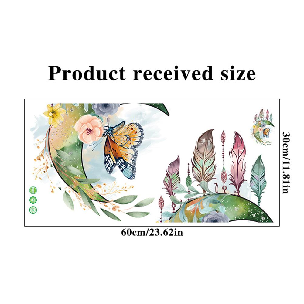 

Butterfly Dreamcatcher Wall Sticker with Multi Layer 3D Texture and Waterproof Construction Designed for Unique Wall Styling China Mainland