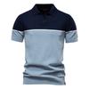 Summer New Men's Short-sleeved Knit POLO Shirt