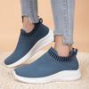New Spring Summer Women Shoes Knitting Sock Women's Sneakers Breathable Women Flat Shoes Soft Bottom Casual Walking Shoes