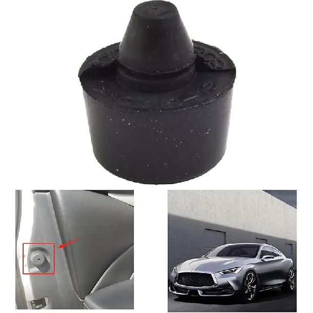 4 Pcs Door Rubber Bumper Stopper for Infiniti Q45 Q50 Q60 QX56 QX80 80896-AR000 1PCS
