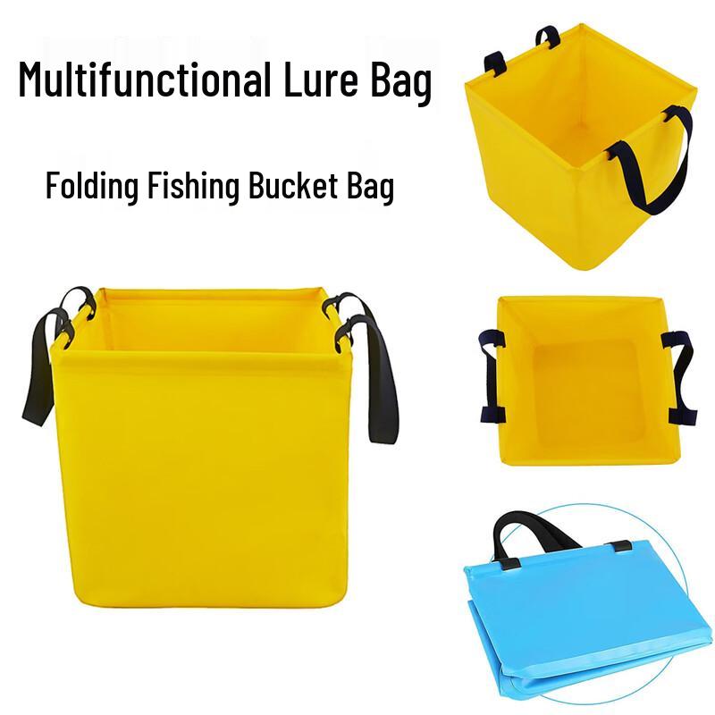Huacheng Outdoor Portable Folding Waterproof Storage Bucket