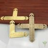 Cross Type L Type T Metal Corner Angle Bracket for Wood Box Feet Leg Corner Protector Jewelry Case Decorative Furniture Crafts