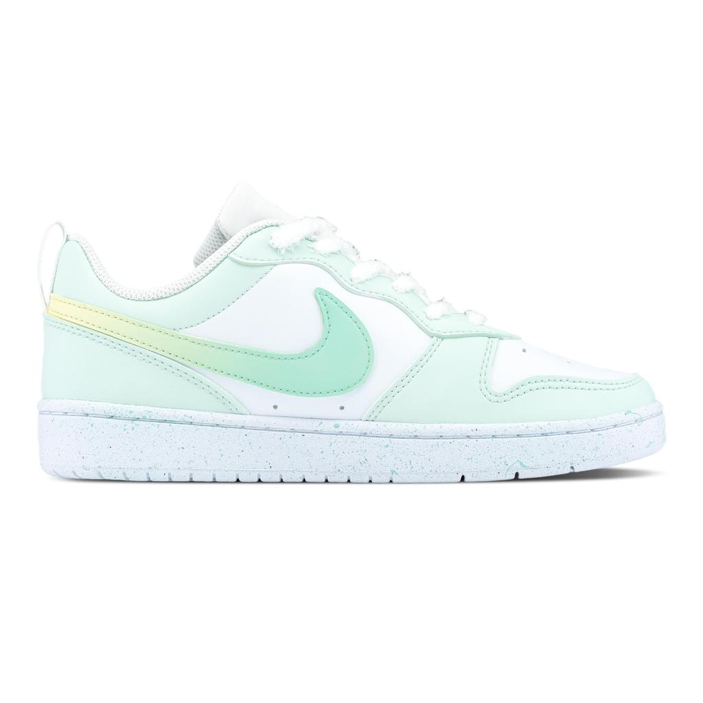 Nike Court Borough Lazy Cat Sewing Machine, Mint Cream, Summer Dopamine Dressing, Sweet Girl, Girlish Comfortable BQ5448-100(Team321-)