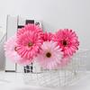 Artificial Gerbera Flowers Realistic Fake Long Stem Flower Bouquet for Vase Indoor Home Floral Arrangements Wedding Party Table Centerpiece