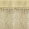 Door Fringe Curtain Door Curtains,Rare Flat Silver Ribbon,Thread Fringe Window Panel Room Divider Cute Strip Tassel Party Events Sequin(1Pack, Black)