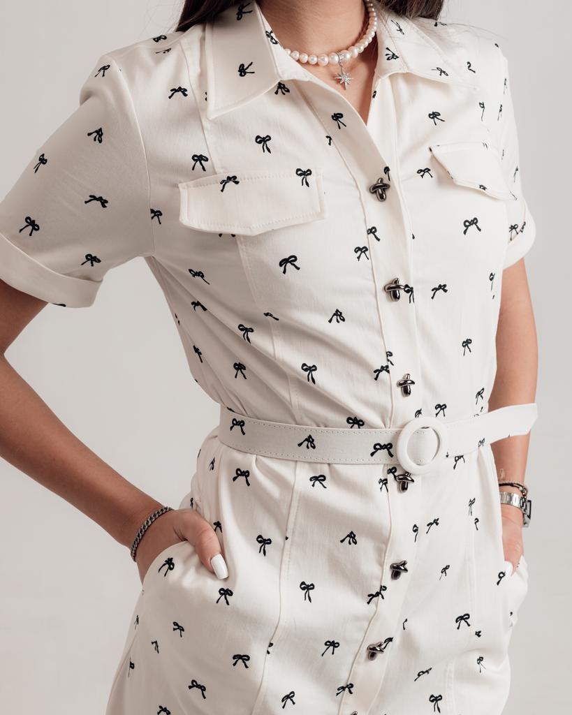 Платье летнее Samsara 6620 36 молочное