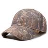 Baseball Cap with Leaf Jungle Camouflage Pattern for Outdoor Wilderness Hiking