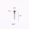 10Pcs Upholstery Nails Solid Brass Retro Studs Thumb Tacks Furniture Fastener Vintage Decor Sofa Door 6/8/10/12Mm Head 22Mm Long