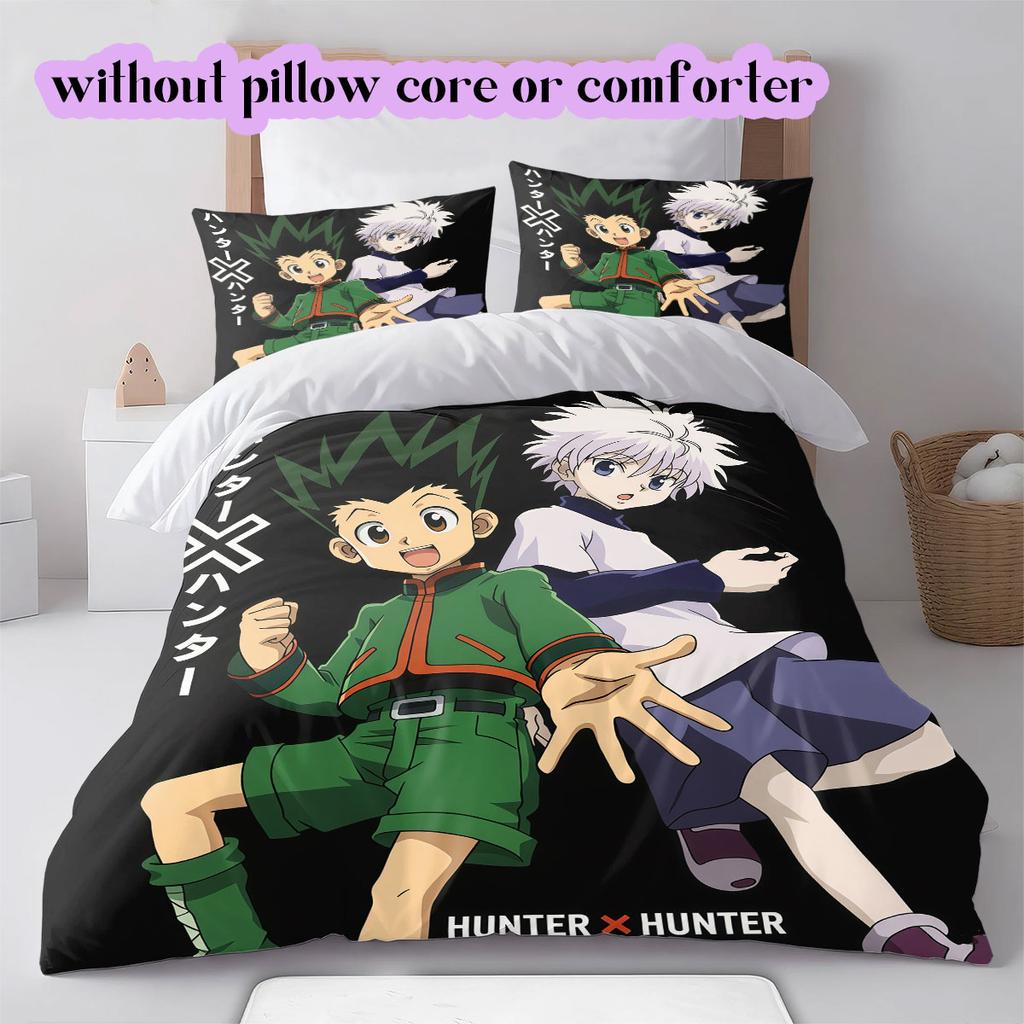 Hunter Exam Approved Hunter x Hunter Printed Duvet Cover and Bedding Set, Various Sizes