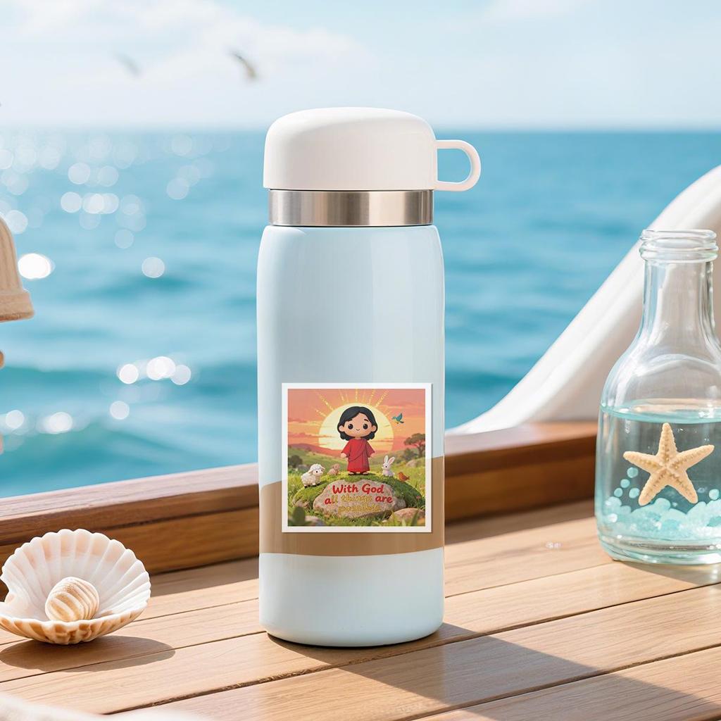 50 Cartoon Character Waterproof Stickers for Water Bottles, Phones, Laptops, and Suitcases