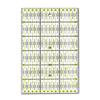 Safety Edges Sewing Ruler Acrylic Measuring Tool For Exactness Fabric Cutting Double Color Crafting Instrument