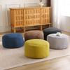 Large Capacity Seat Cushion Cover Unstuffed Storage Leg Bench Toy Storage Bag  Home Use