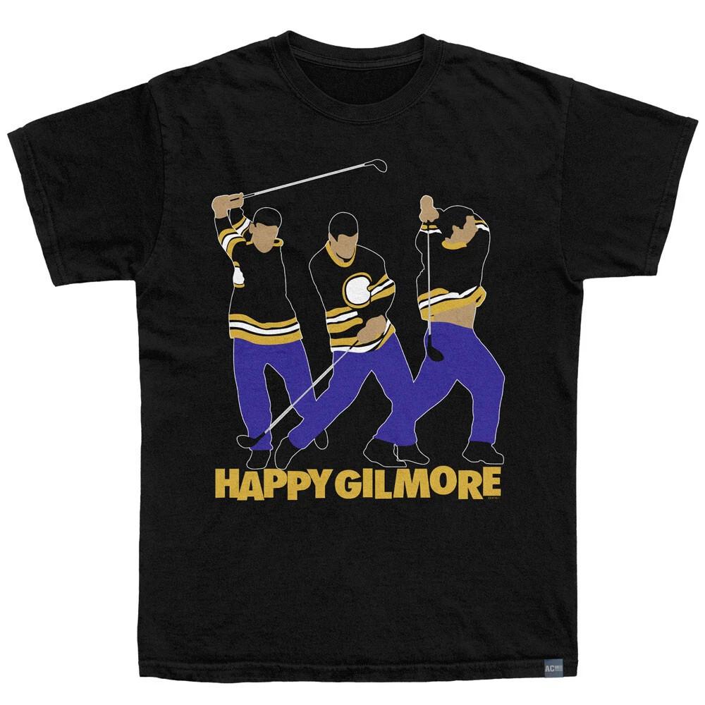 

Happy Gilmore T-Shirt Funny black Classic Shirt s-5xl Unisex T-Shirt XXXXL