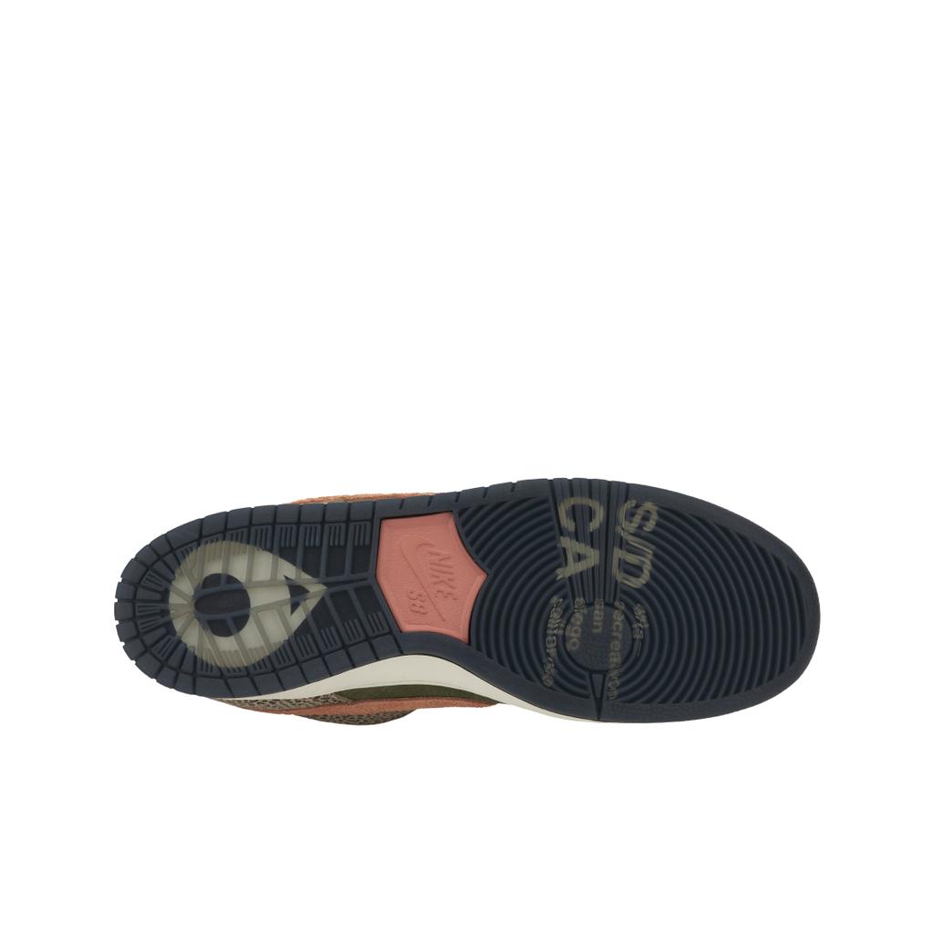 Arts-Rec X Nike Dunk Low SB For Recreational Use Unisex Sneakers Multi-Color Khaki Amber-Brown IH3211-200