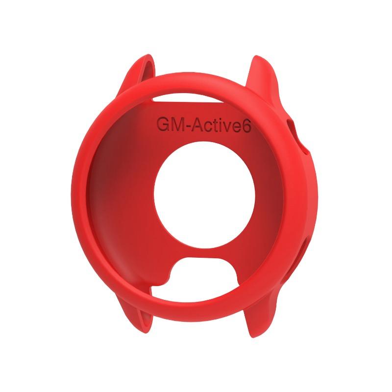 Silicone Strap+Case for Garmin Active6 Soft Protector Shell For Garmin Active 6 Colorful Sport Wristband Replaceable Accessories