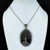 Tree Of Life Ruby Zoisite Pendant Gemstone Jewelry,  999 Copper Wire Wrapped Handmade Pendant, Latest Design Jewelry