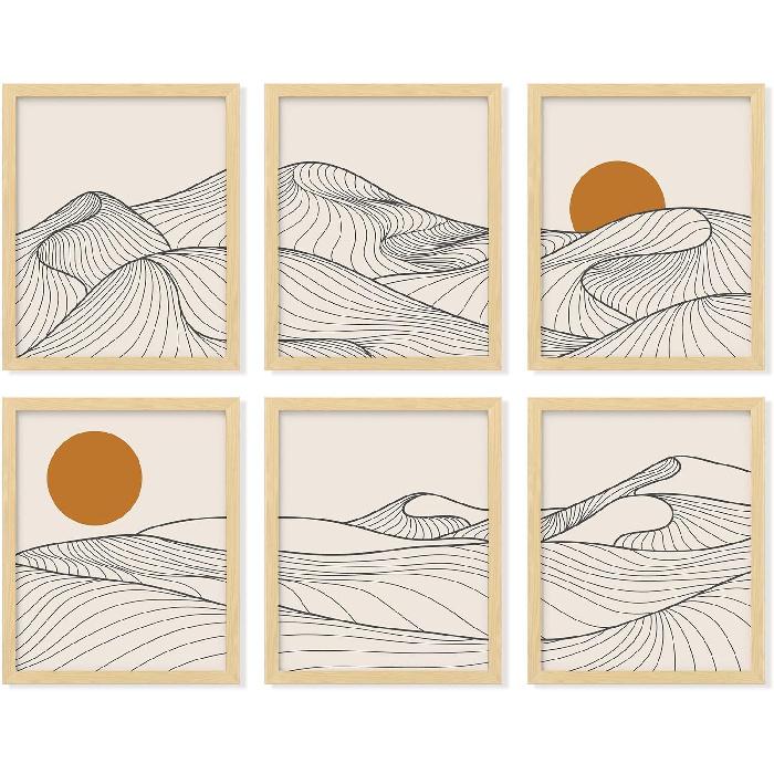 97 Decor Vintage Mushroom Poster - Mushroom Wall Decor, Retro Mushrooms Wall Art Prints, Cottagecore Room Decor Aesthetic, Earthy Dictionary