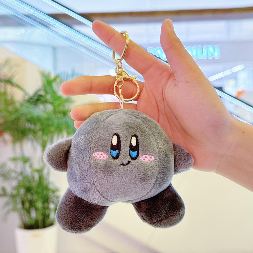 Kirby Pink Plush Doll Keychain Charm