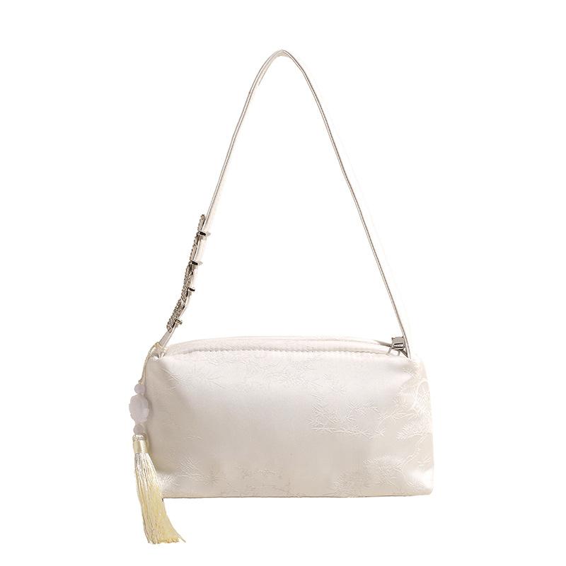 

Сумка на плечо с вышивкой в китайском этническом стиле, весна 2025, новая, высококачественная текстура, маленькая квадратная сумка, сумка с изящным характером, женская