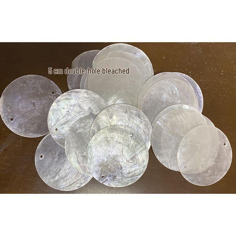 Mica Flakes Seashell Wind Chimes with Mother-of-Pearl for DIY Decorative Lighting & Mirrors, Wedding Decor, and Painting Accessories.
