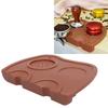 Silicone Coffee Tamper Pad Anti Slip Soft Tamper Mat Heat Resistant Corner Tamping Mat for Home