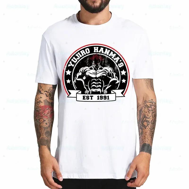 Yujiro Baki Fighter Anime Summer Fashion Shirt Graphic Hanma Grappler Fighting T Shirt Women Oneck Tees Funny Tshirt