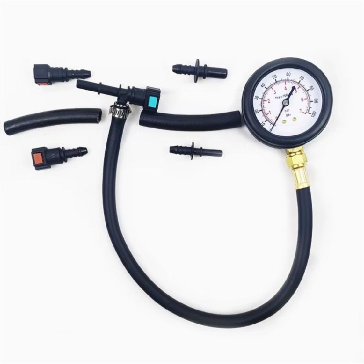 High Accuracy Fuel Pressure Gauge Accurate Readings Suitable for Automotive and Motorcycle Systems with Quick Connection