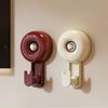 Punch-Free Suction Cup Hooks Wall Mounted Strong Load-Bearing Bathroom Towel Holder Coat Hanger for Kitchen Bathroom Accessories