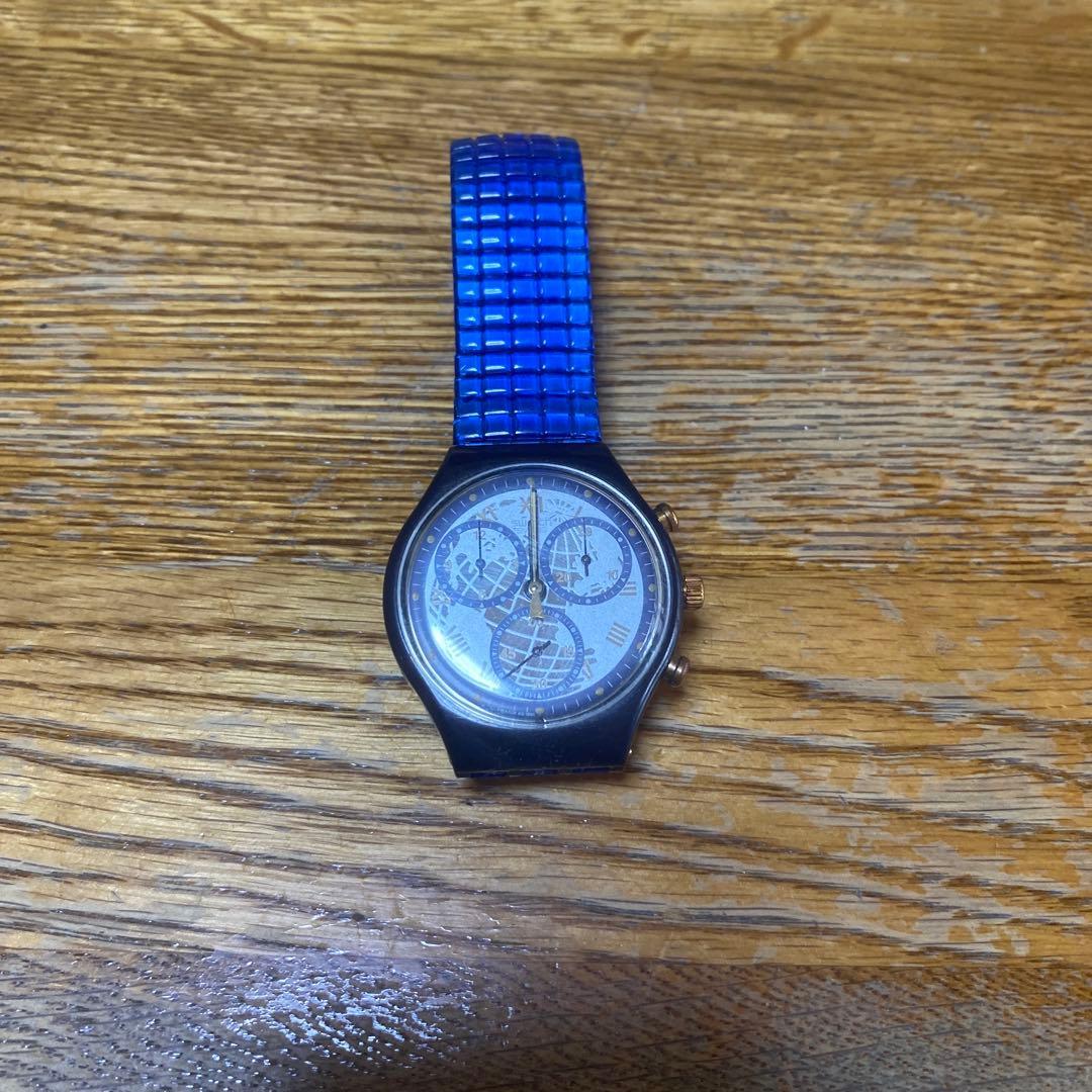 Used Swatch Chronograph Quartz Men s Watch