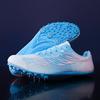 Men's Track and Field Shoes Outdoor Lightweight Lace Up Sports Shoes Anti Slip Training Breathable Fashion Nail Shoes for Men