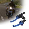 Ergonomic Adjustable Brake Clutches Lever Handlebars With Anti Slip Grip And Corrosion Resistant Aluminum Construction