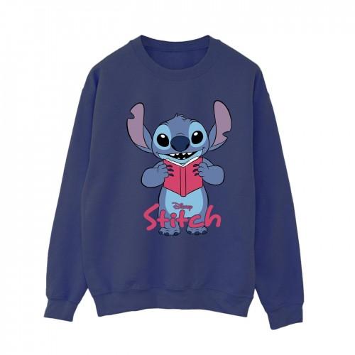 Lilo & Stitch Womens/Ladies Reading Standing Sweatshirt
