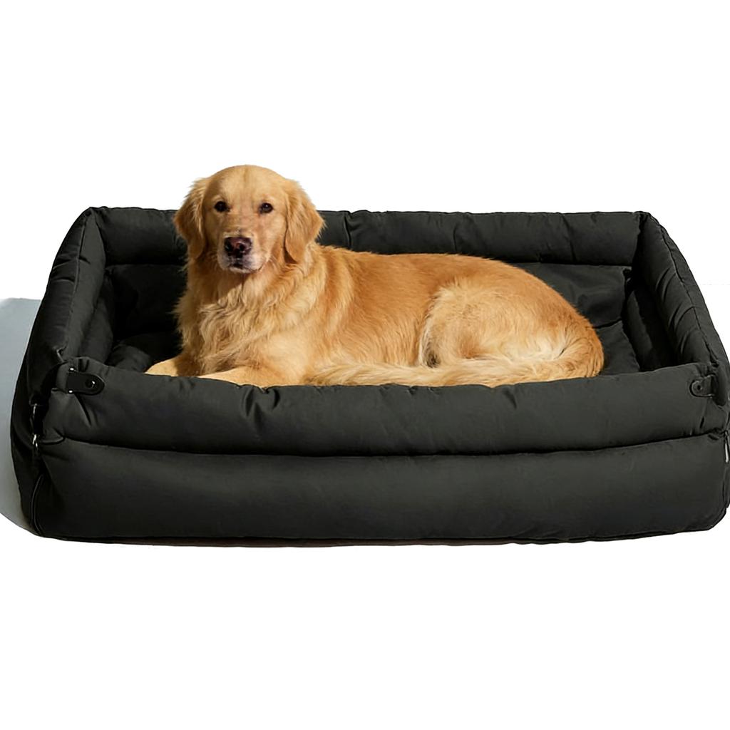 Winter Warm Extra Large Dog Bed Removable Cover All Season Use with Carrying Handles for Big Dogs Car Sofa Dog Accessories