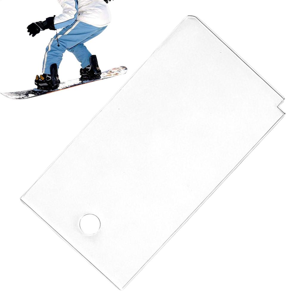 Snowboard Wax Scraper High Toughness Ski Accessory Tool Single Ski Board Double Ski Board Winter skiing accessories wax scraper