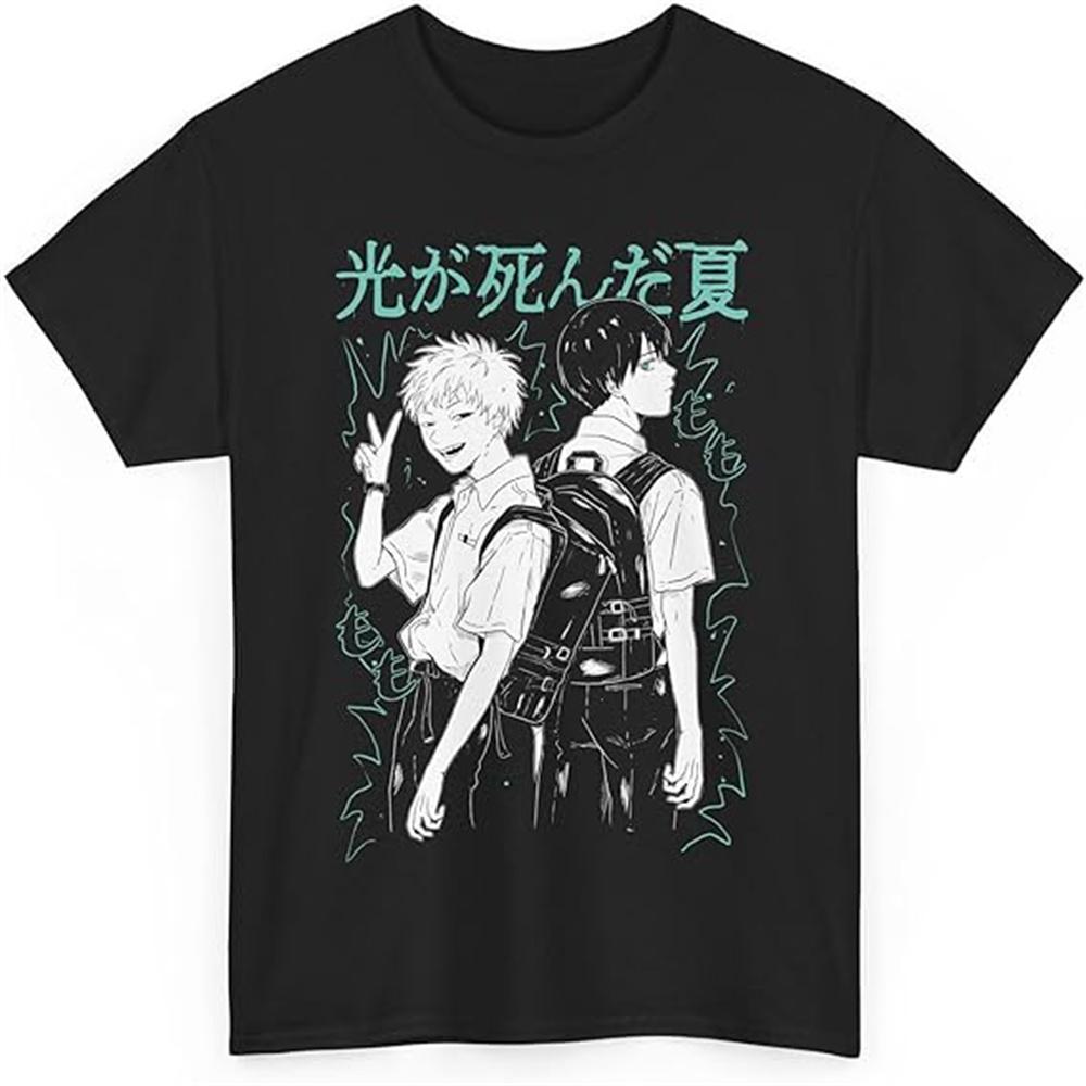 Letnia śmierć Hikaru Anime Vintage Unisex T-shirt Modny Męski Damski T-shirt Letnie Ubrania Odzież Anime Manga