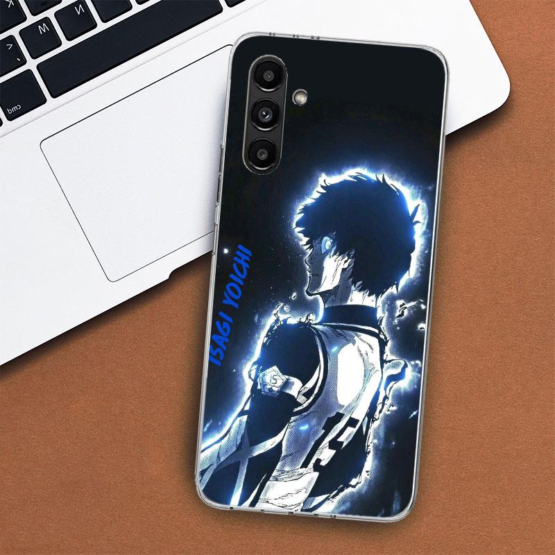 Blue Lock Isagi Yoichi Phone Case For Samsung Galaxy A56 A55 A54 A53 A17 A16 A15 A14 A13 A36 A35 A34 A33 A26 A25 A24 A23 A05S A0