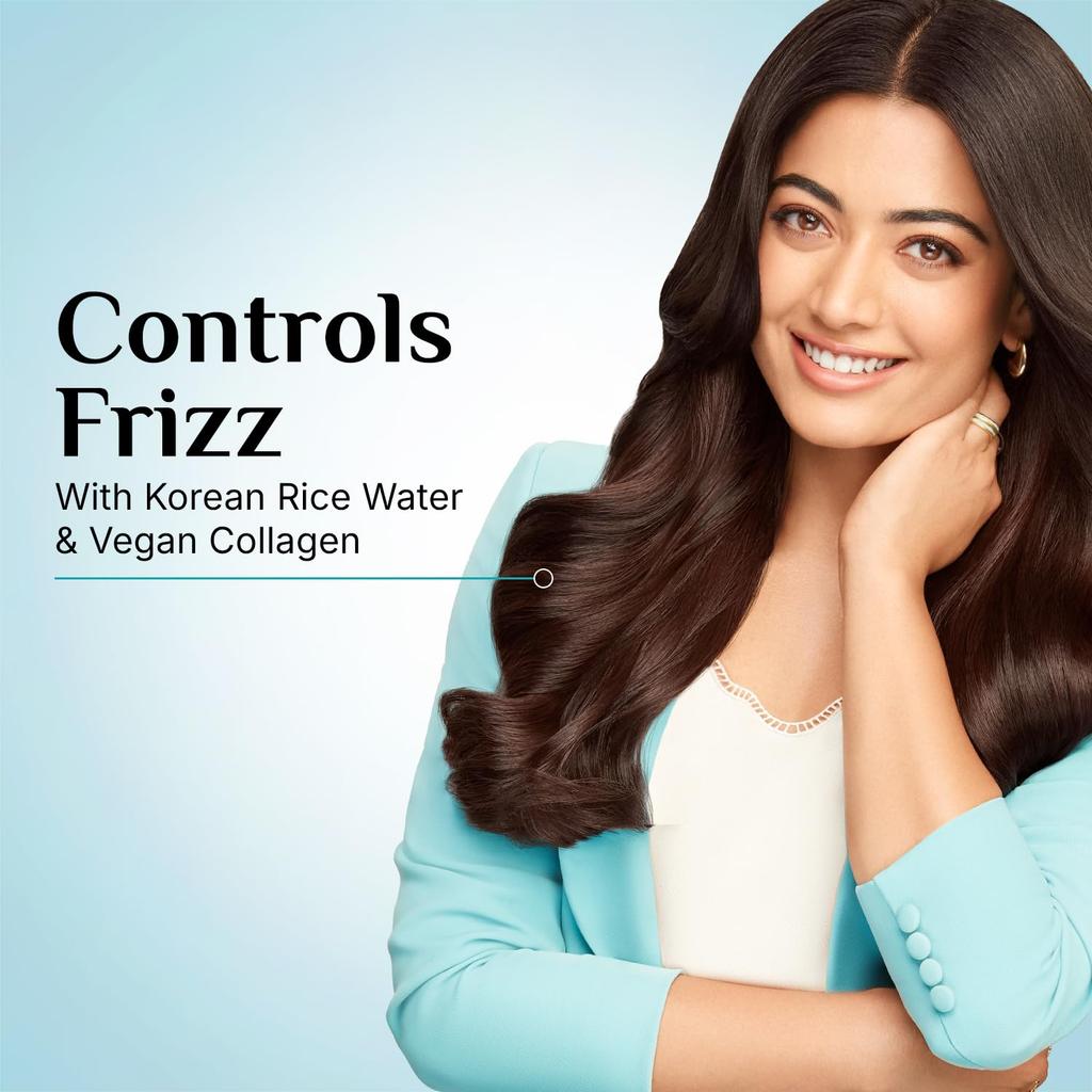 Pilgrim Korean Rice Water & Collagen Hair Serum SPF 35 for Dry Damaged Hair 100ml