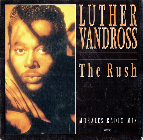 

7-дюймовая пластинка LUTHER VANDROSS The Rush 6577237 Epic 1992 UK SoulFunk Б/у