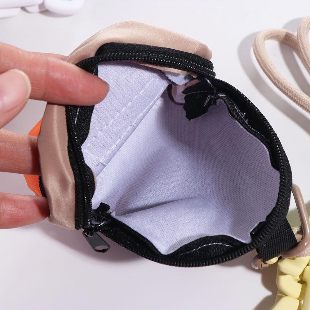 Backpack Pendant Key Chain Wallet Macaron Color Earphone Bag Creative Mini Coin Purse  Outdoor