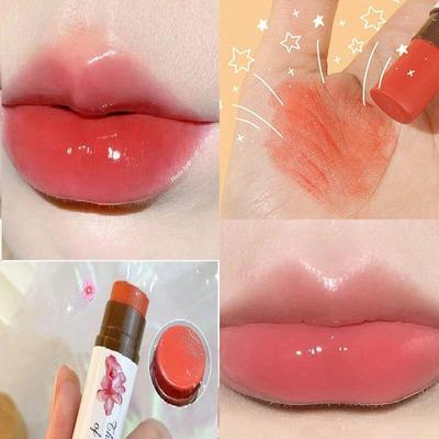 1Pc Natural Temperature Change Color Lipstick Fruity Lip Balm Moisturizing Nourishing Lip Gloss Make Up Cosmetics