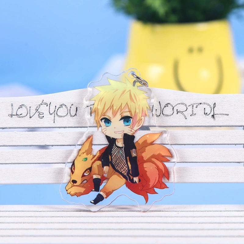 Accesorii pentru breloc acrilic Naruto Anime Uzumaki Breloc cu desene animate Naruto