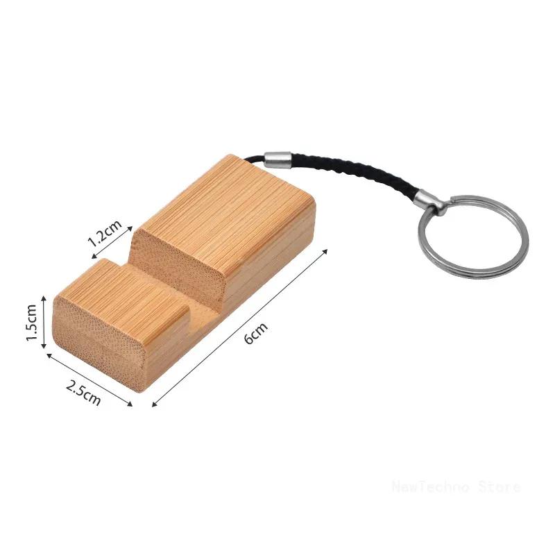 Universal Solid Wood Cell Phone Racks Simple Desk Stand Holder for Mobile Phone Tablet PC E-reader Portable Mobile Phone Holder