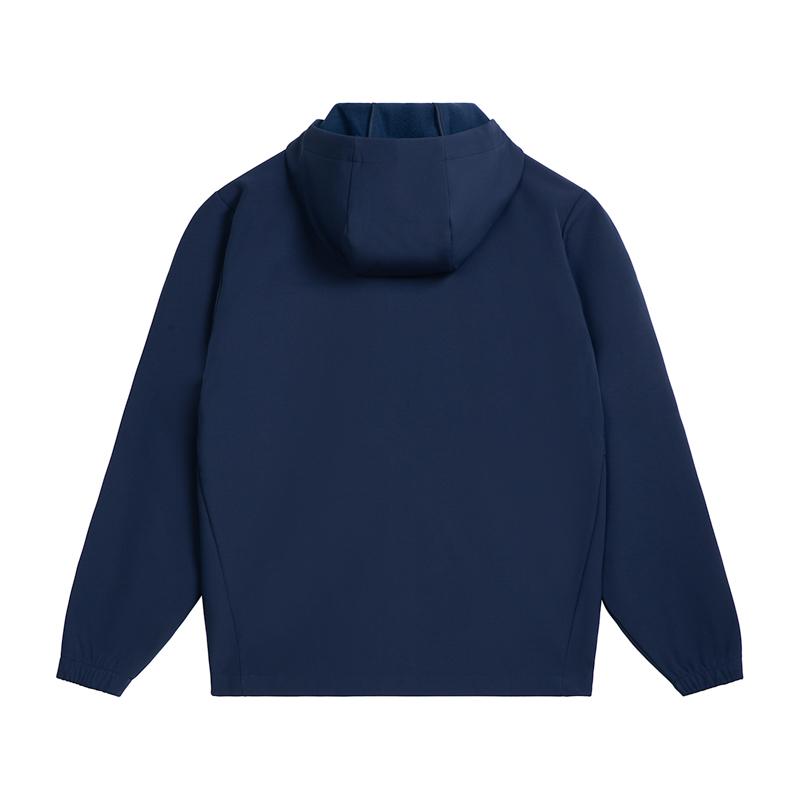 Li-Ning Solid Color Logo Loose Fit Windbreaker Hoodie Unisex Outerwear AFDVB33-2