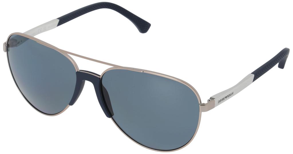 Emporio Armani Sunglasses EA2059 Matte Silver 61