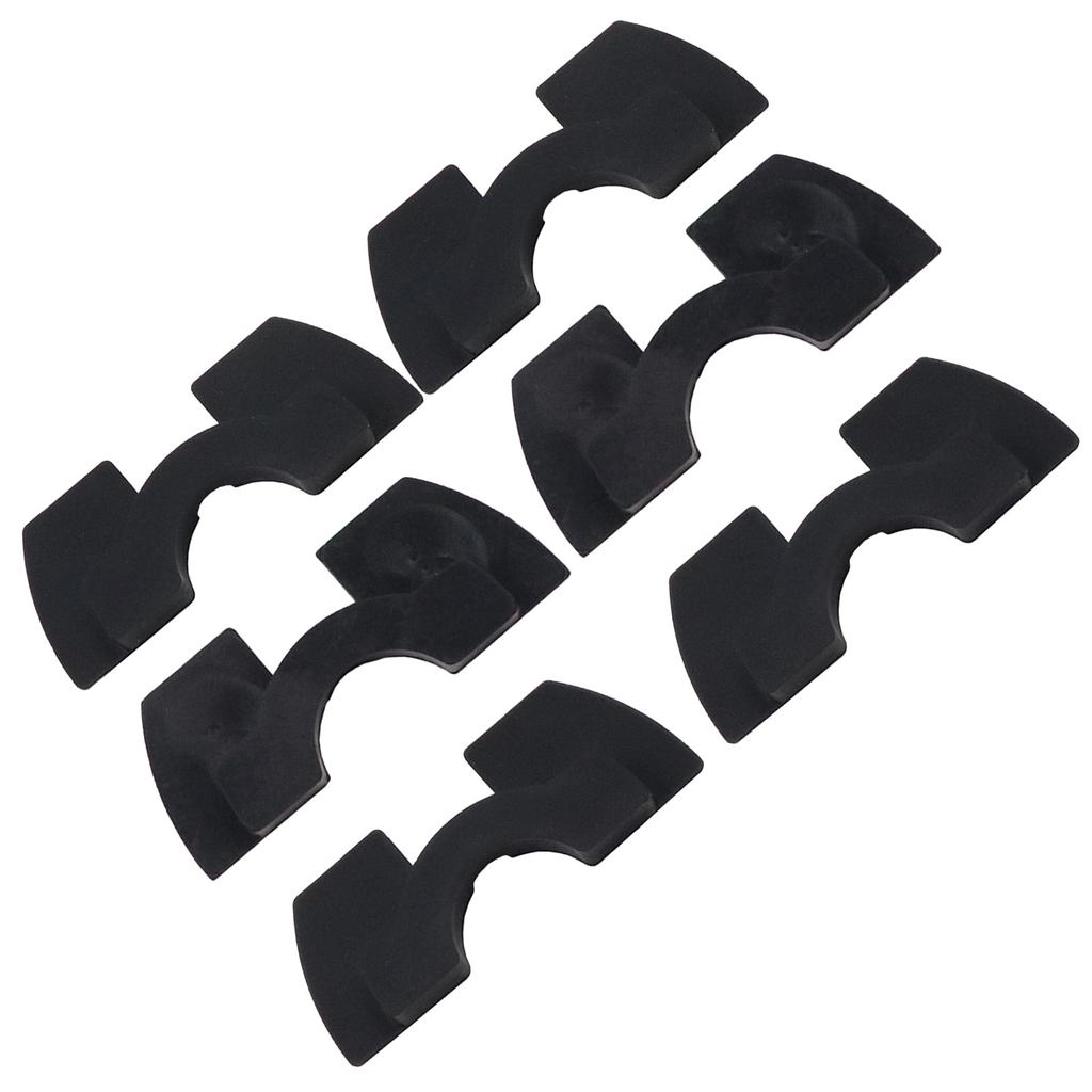 6Pcs Rubber Damping Cushions Spacer Vibration Damper Electric Scooter Shake Reducers Front Fork Damping Rubber Pad