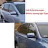 For Subaru Outback 2010 2011 2012 2013 Car Rearview Side Mirror Cover Wing Cap Exterior Door Housing Shell Trim ABS Carbon/Black
