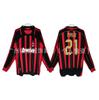 AC Milan retro jersey 0607 season Kaka Maldini Ronaldini Ronaldinho Pirlo collector's edition football jersey