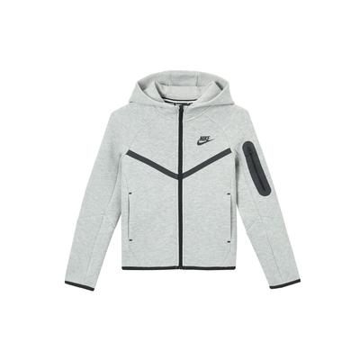 Vêtements de sport Tech Fleece à capuche Veste décontractée confortable Enfants Vestes Gris foncé Noir HV5867-063