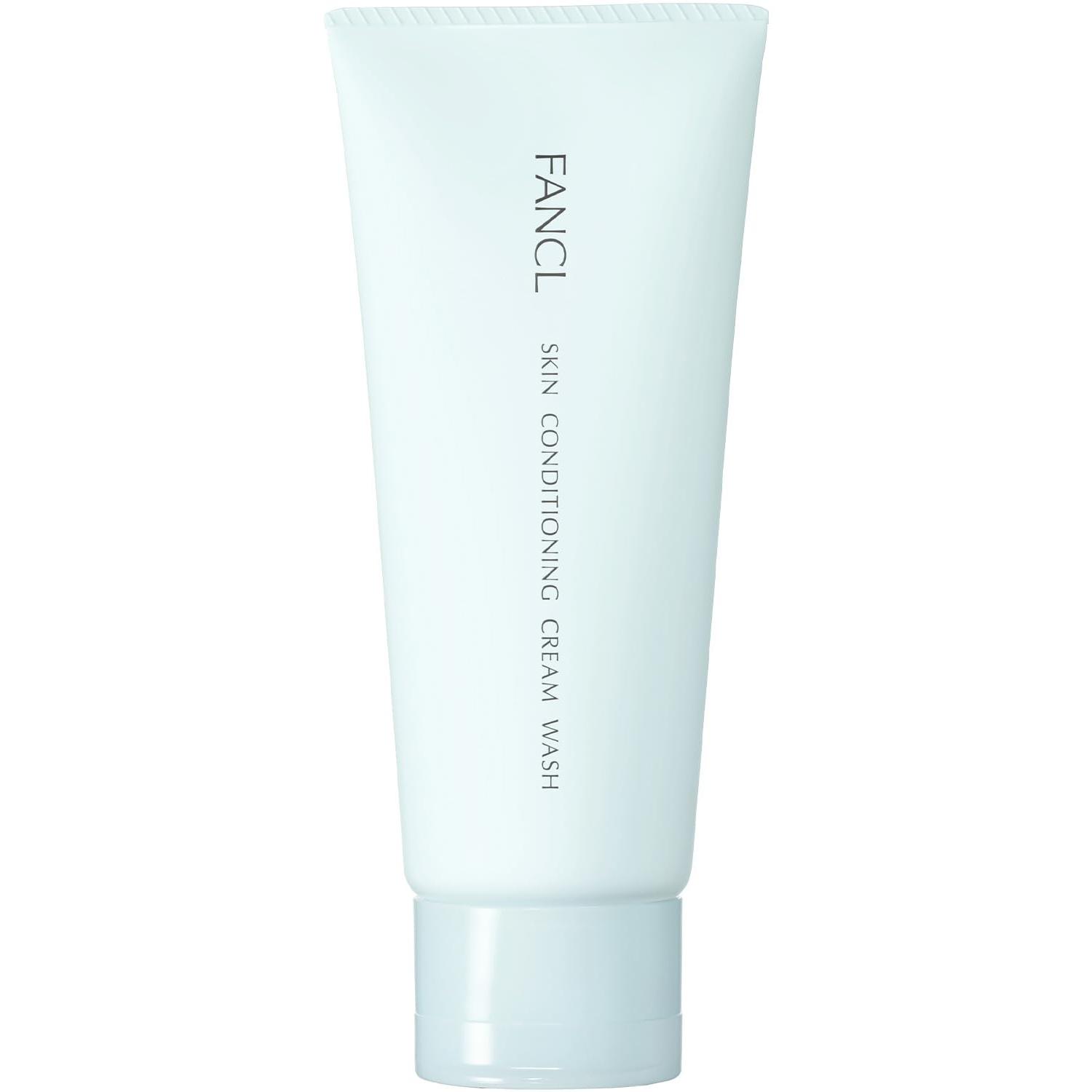 

FANCL Skin Conditioning Cream Face Wash (60 Uses) - Mild Formula for Dry Skin, Dullness & Irritation Prevention